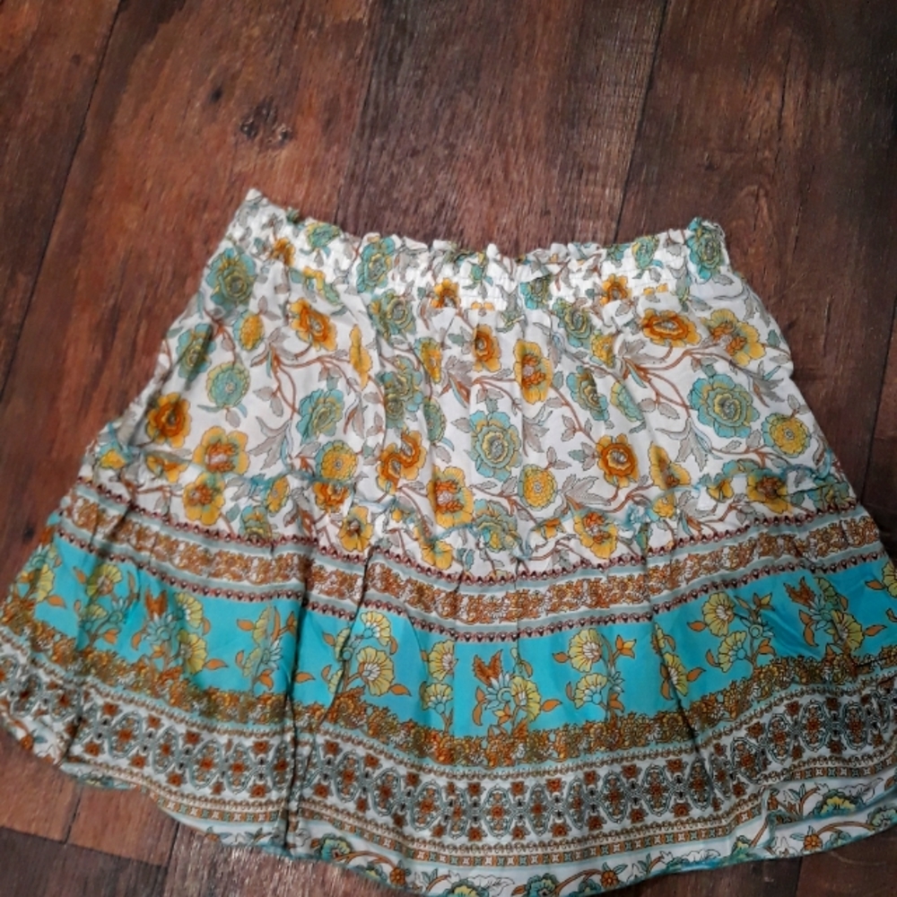 Womans Prairie style skirt size large
